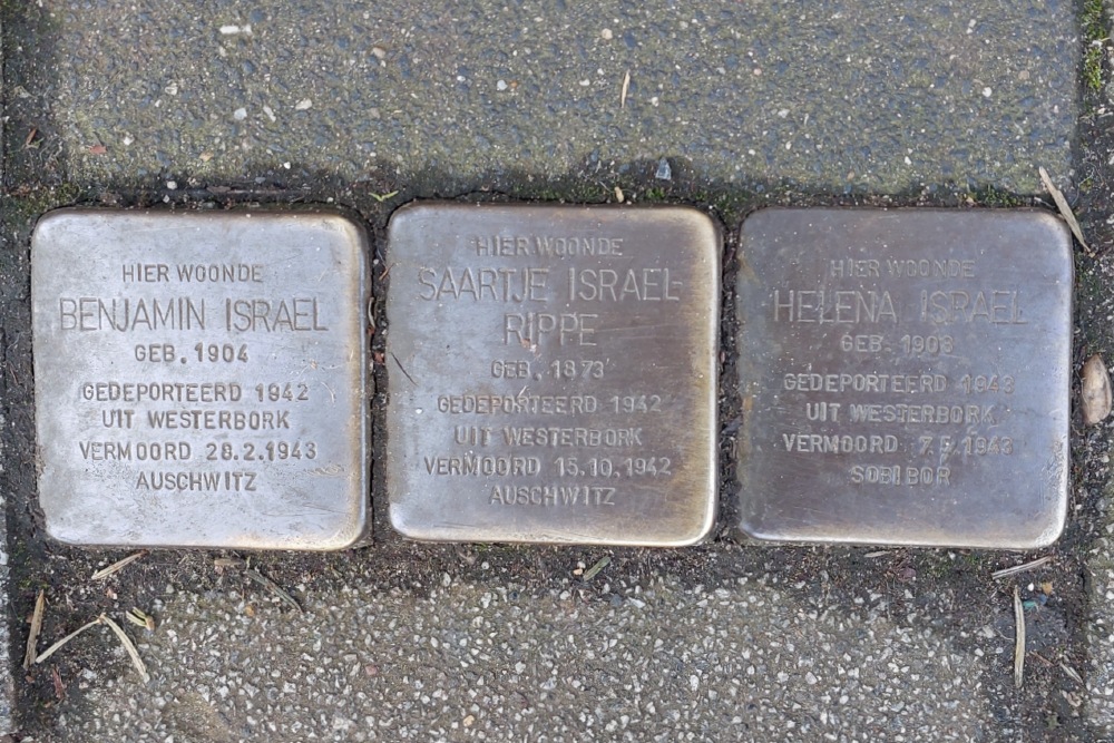 Stolpersteine Noordsingel 68a