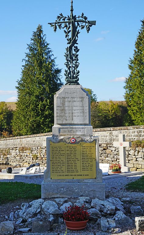 Monument Frans-Duitse Oorlog en Eerste Wereldoorlog Chazelot et Montferney #1