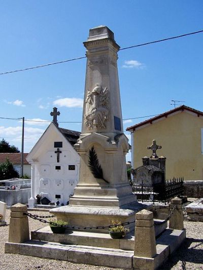 Oorlogsmonument Castillon-de-Castets #1