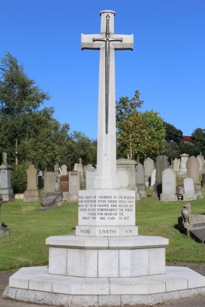 Oorlogsmonument Rutherglen Cemetery