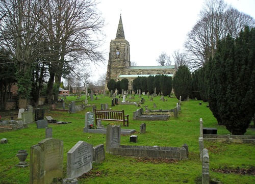 Commonwealth War Graves St Mary Churchyard