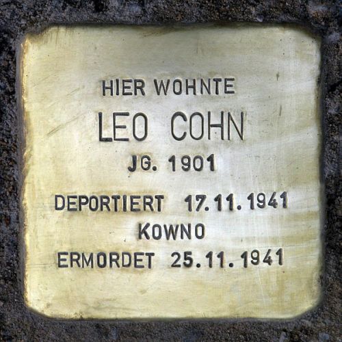 Stolpersteine Winsstrae 64 #3