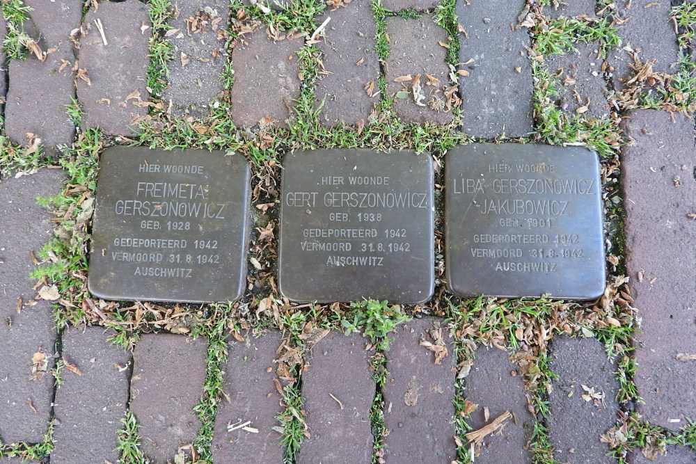 Stolpersteine Honingmanstraat 95 #1