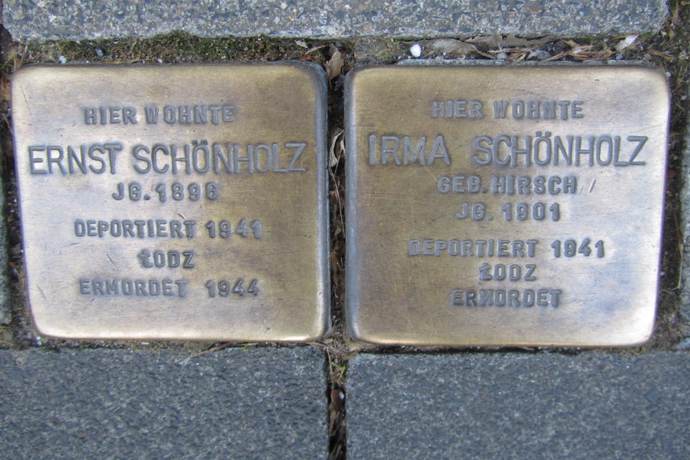 Stolpersteine Mauritiussteinweg 81 #2