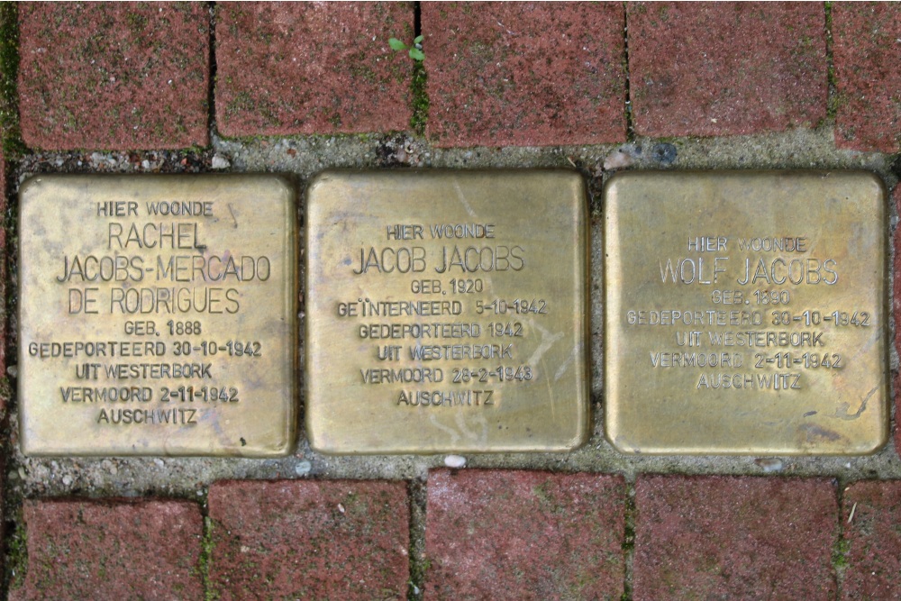 Stolpersteine Kraaipanstraat 39