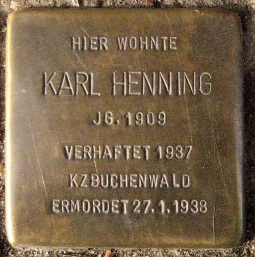 Stolperstein Oberbruchstrae 49 #1