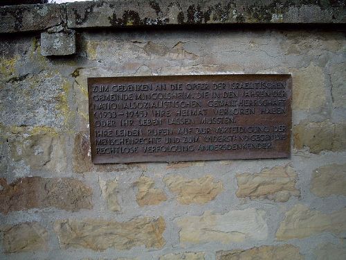 Memorial Jewish Cemetery Bad Schnborn