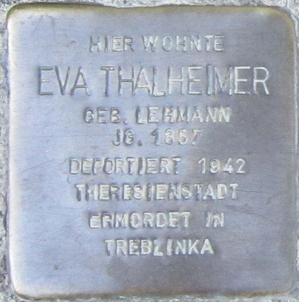 Stolpersteine Kapuzinerstraße 21 #1