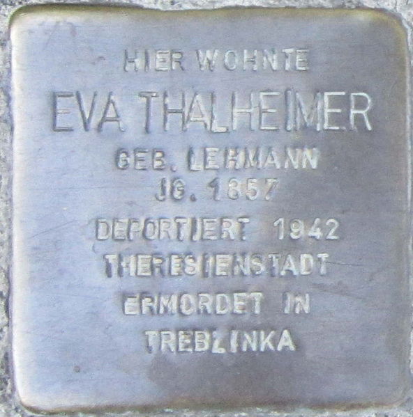 Stolpersteine Kapuzinerstrae 21