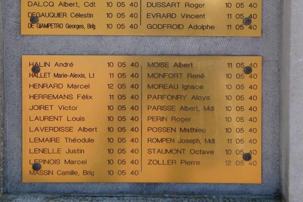Memoriaal 20A Artillerieregiment Chasseurs Ardennais #4