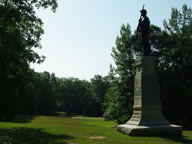 Monument 2nd Tennessee Infantry