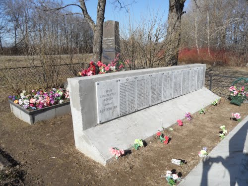 Mass Grave Soviet Soldiers Globitsy #1