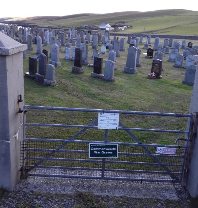 Oorlogsgraven van het Gemenebest Sandwick Parish Churchyard #1