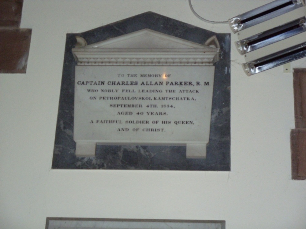 Gedenkteken Charles Allan Parker