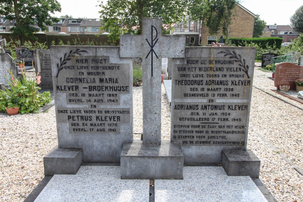 Nederlandse Oorlogsgraven H Victor begraafplaats Benschop #2