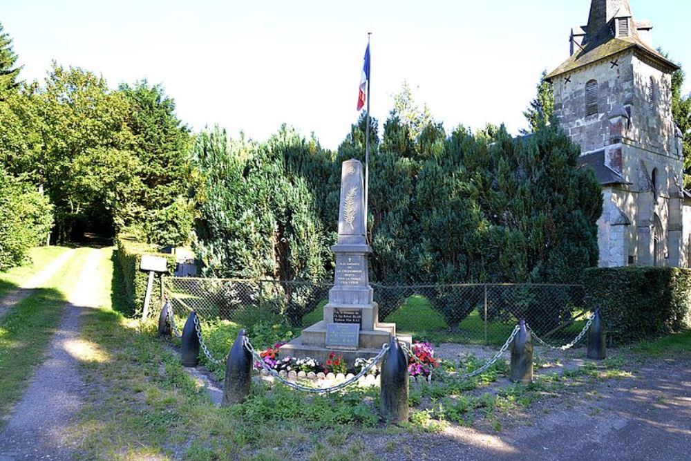 Oorlogsmonument La Cressonnire #1