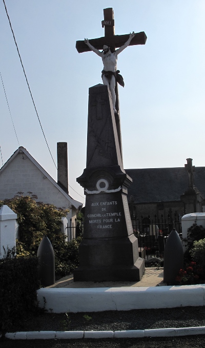 Oorlogsmonument Conchil-le-Temple