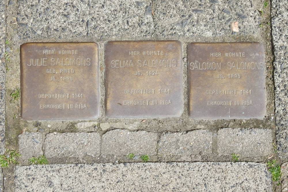 Stolpersteine Sonnenstrae 74