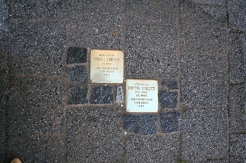 Stolpersteine Adlerstrae 15 #1