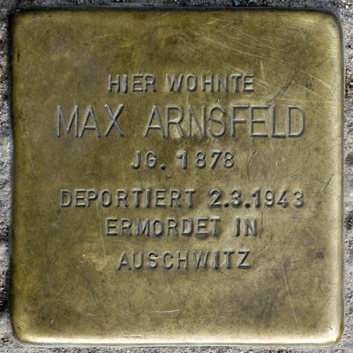 Stumbling Stones Geibelstraße 1 #2