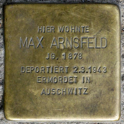 Stolpersteine Geibelstrae 1 #2