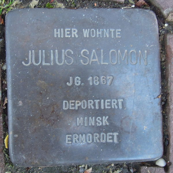 Stolpersteine Burgstrae 15 #3