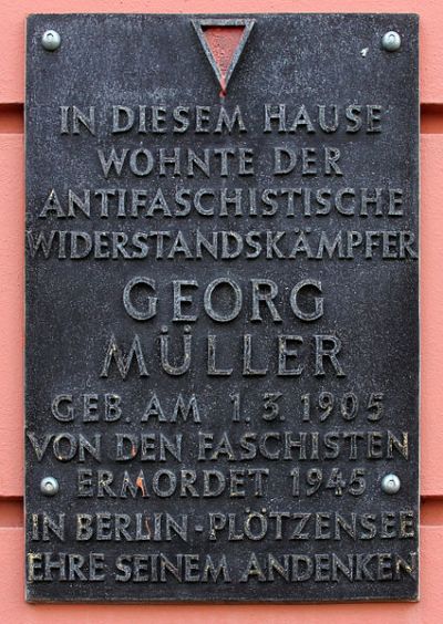 Gedenkteken Georg Mller #1