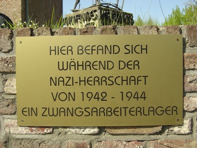 Monument Dwangarbeiderskamp Stolberg #3