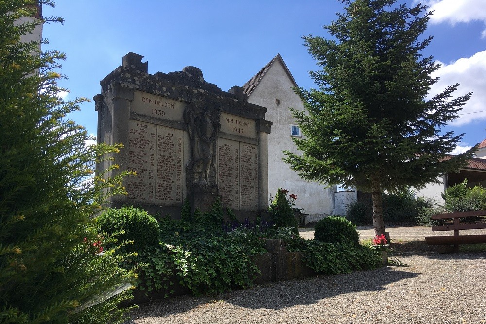 Monument Voor De Gevallenen In WO I En WO II Bingen #2