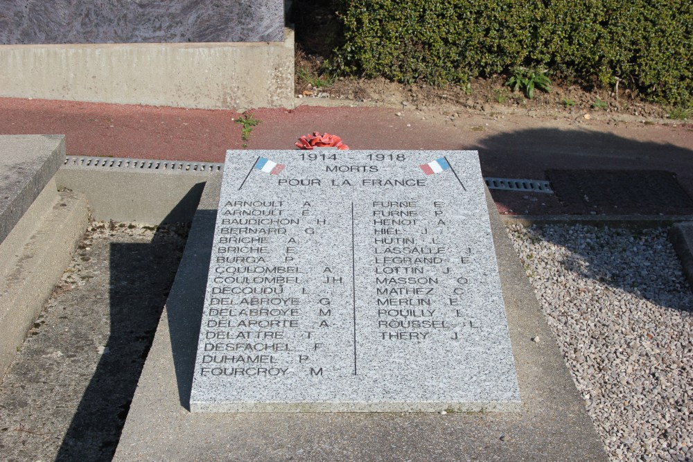 Oorlogsmonument Begraafplaats Saint-Martin-Boulogne #2