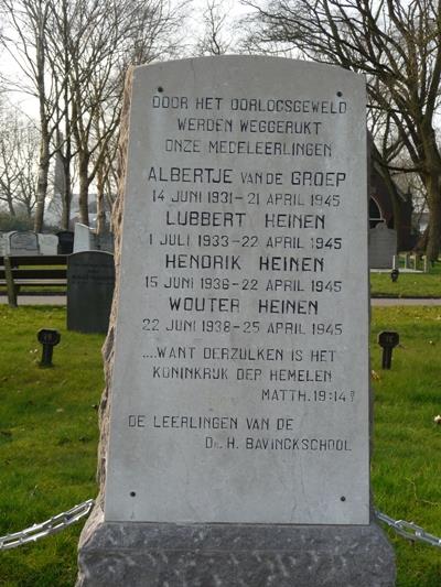 Nederlandse Oorlogsgraven Algemene Begraafplaats Memento Mori Spakenburg #2