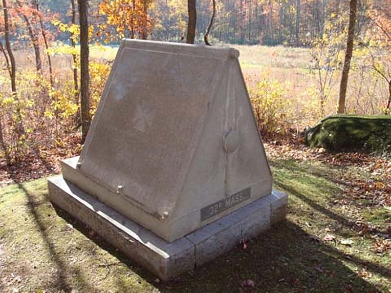 Monument 32nd Massachusetts Infantry