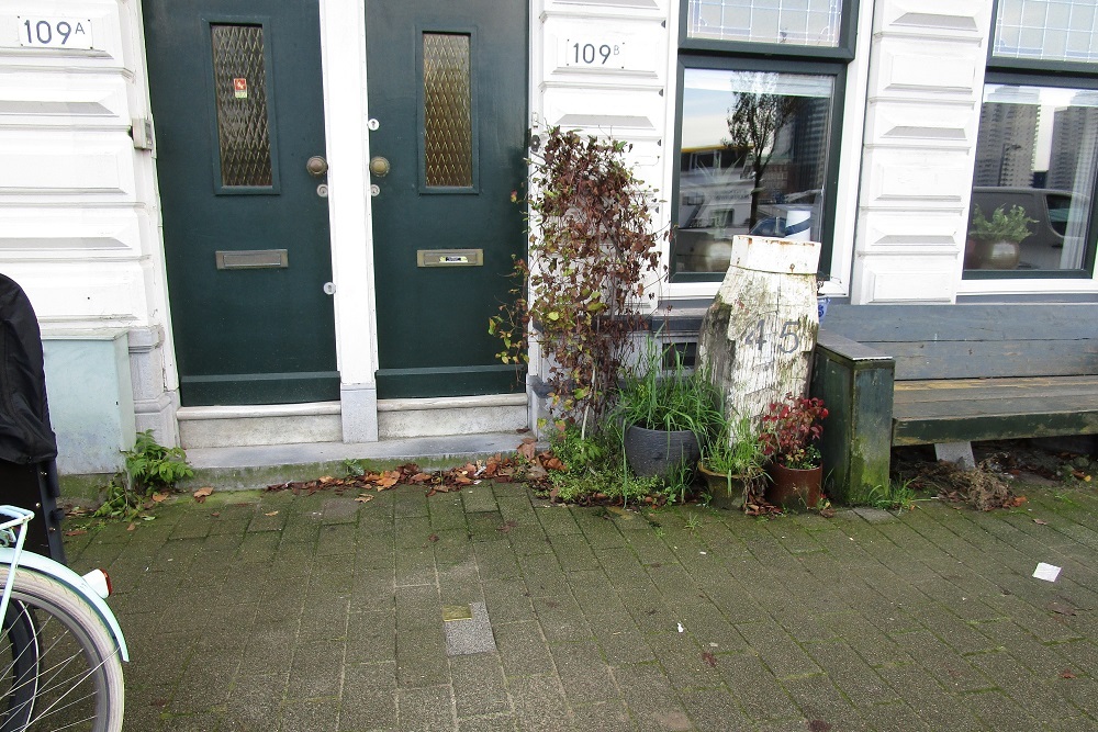 Stolperstein Maaskade 109B #3