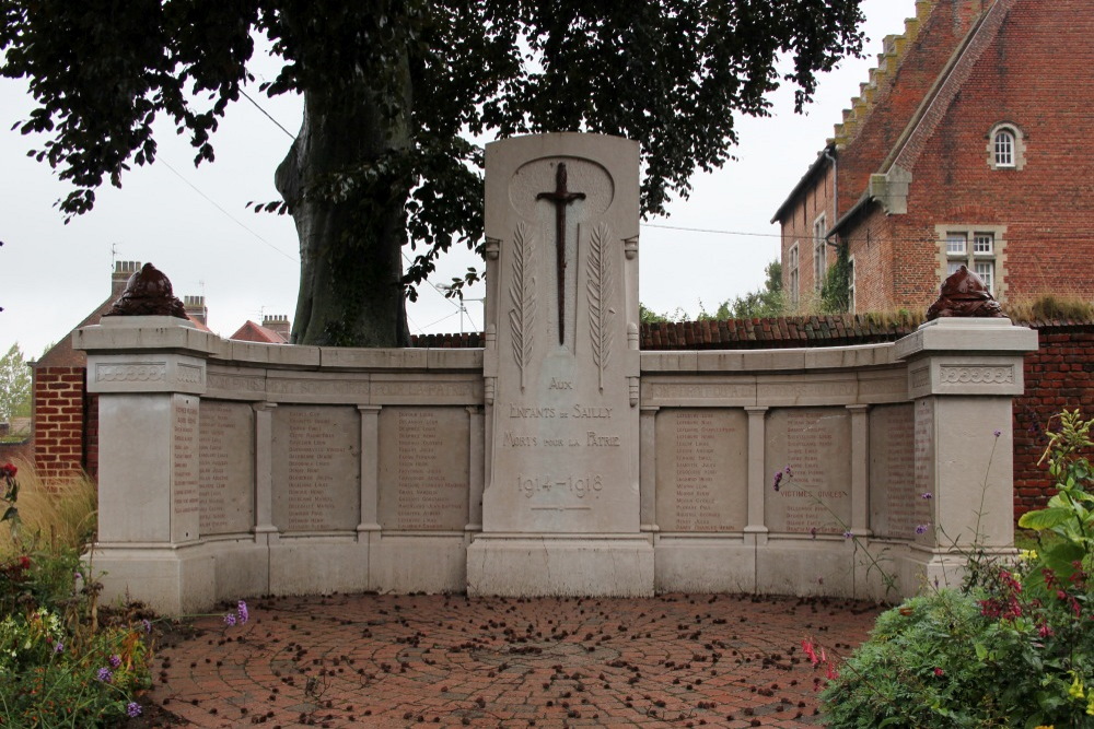 War Memorial Sailly-sur-la-Lys #1