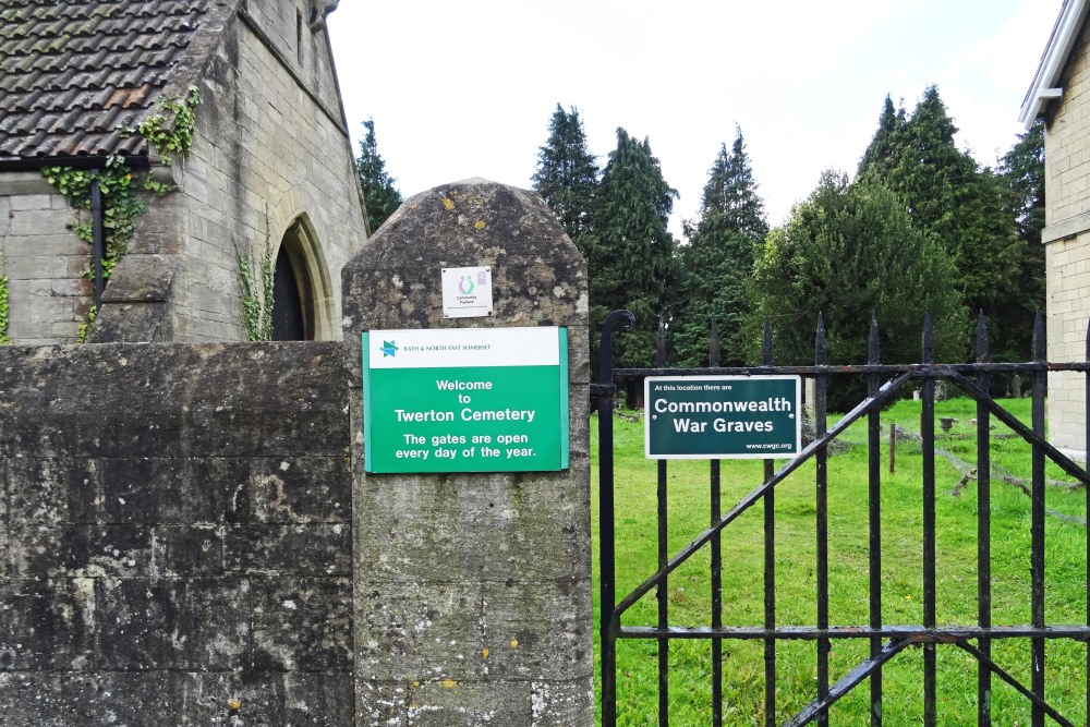 Commonwealth War Graves Twerton Cemetery