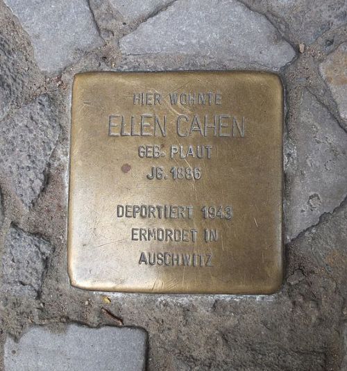 Stolpersteine Xantener Strae 20 #1