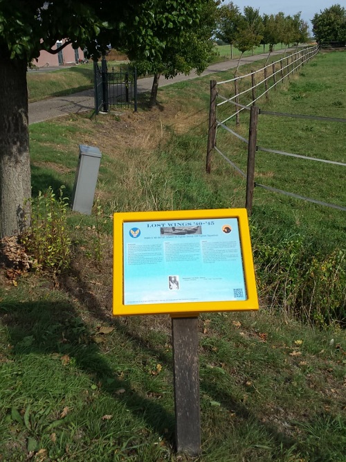 Memorial Sign Crash Location P-38H-5-LO 42-66732 #2