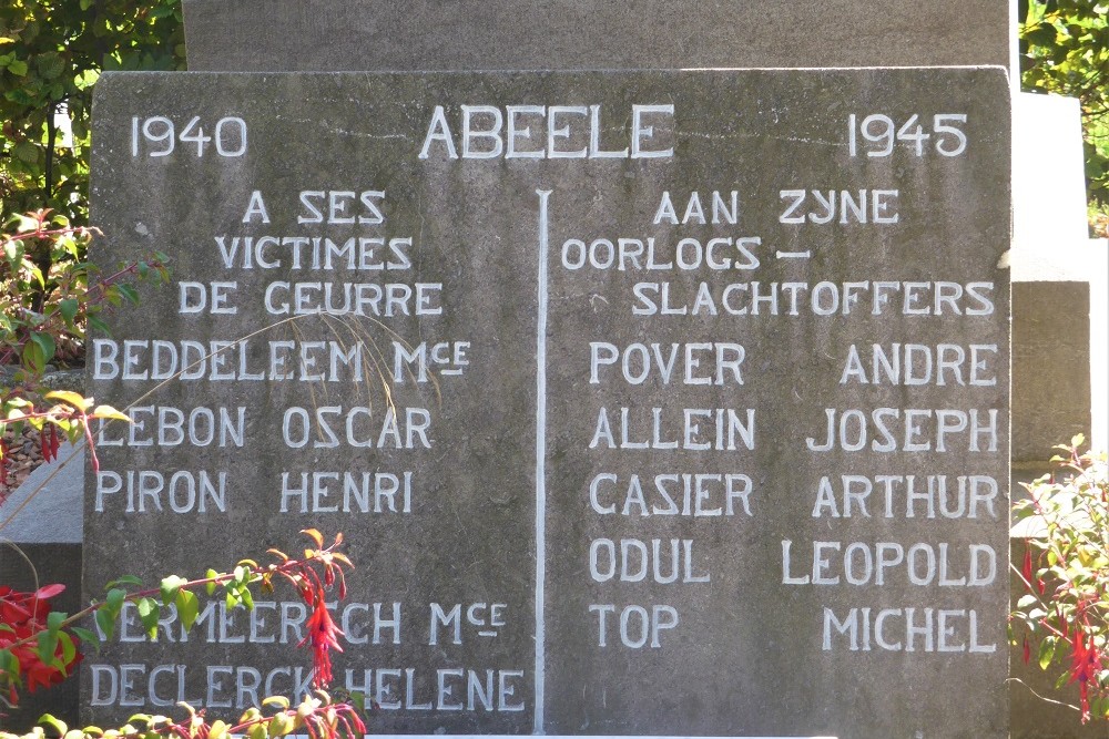 Oorlogsmonument Abeele #3