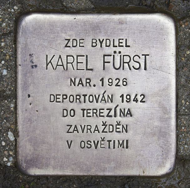 Stolpersteine tř. Spojenců 716/22 #2