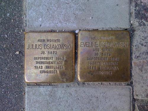 Stolpersteine Carl-Petersen-Straße 5