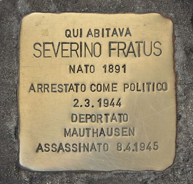 Stolperstein Via Fratelli Ugoni 6 #1