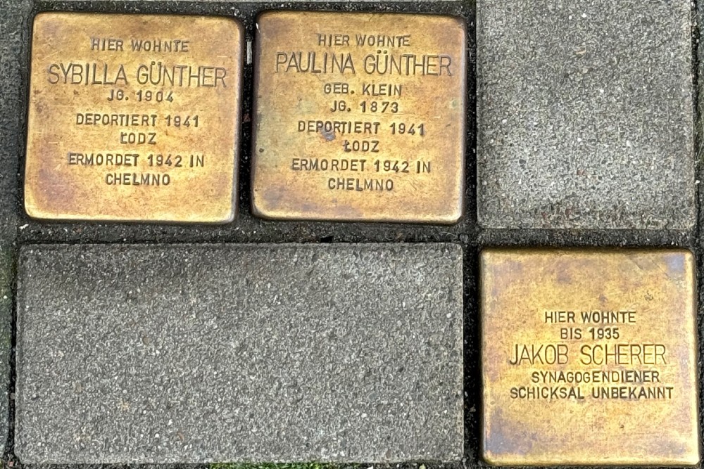 Stolpersteine Pastor-Boelitz-Straße 29