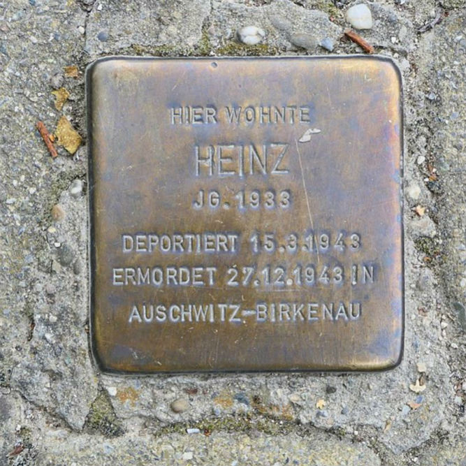 Stumbling Stones Neckartalstraße 145 #2