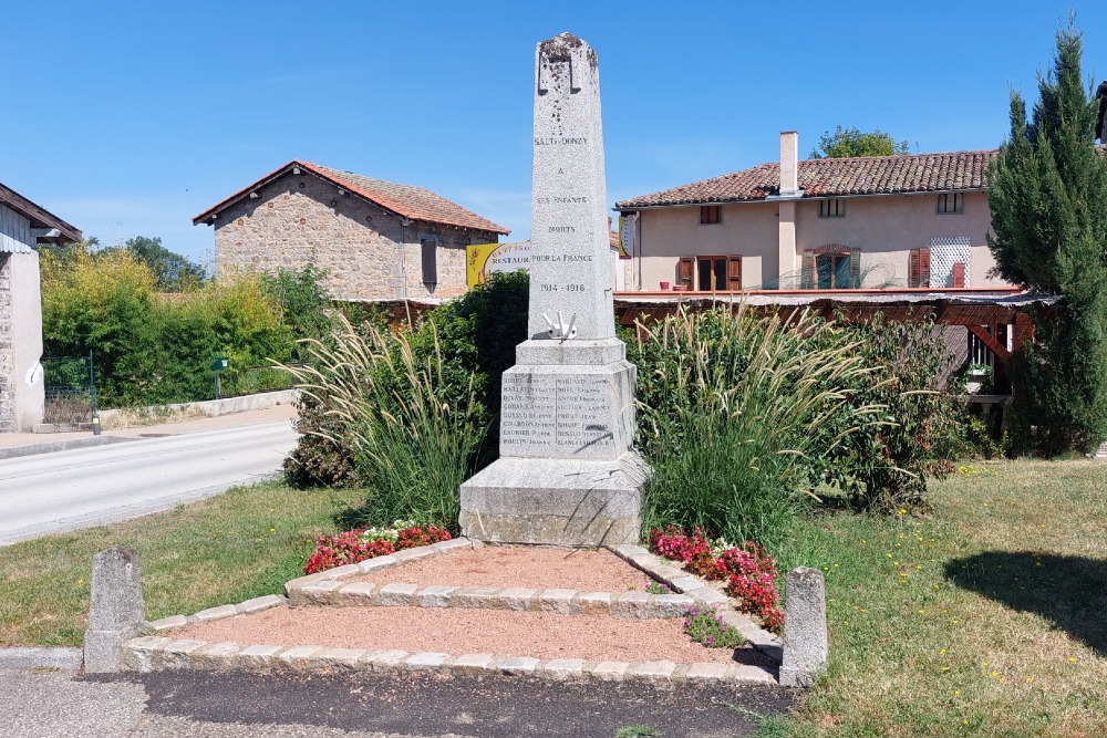 War Memorial Salt-en-Donzy #1