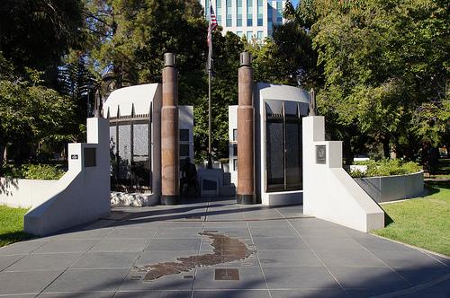 Monument Vietnam-Oorlog California