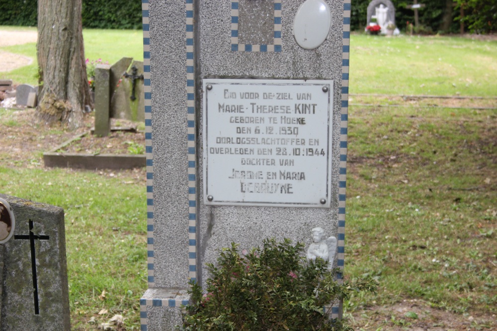 Belgian War Grave Hoeke #2