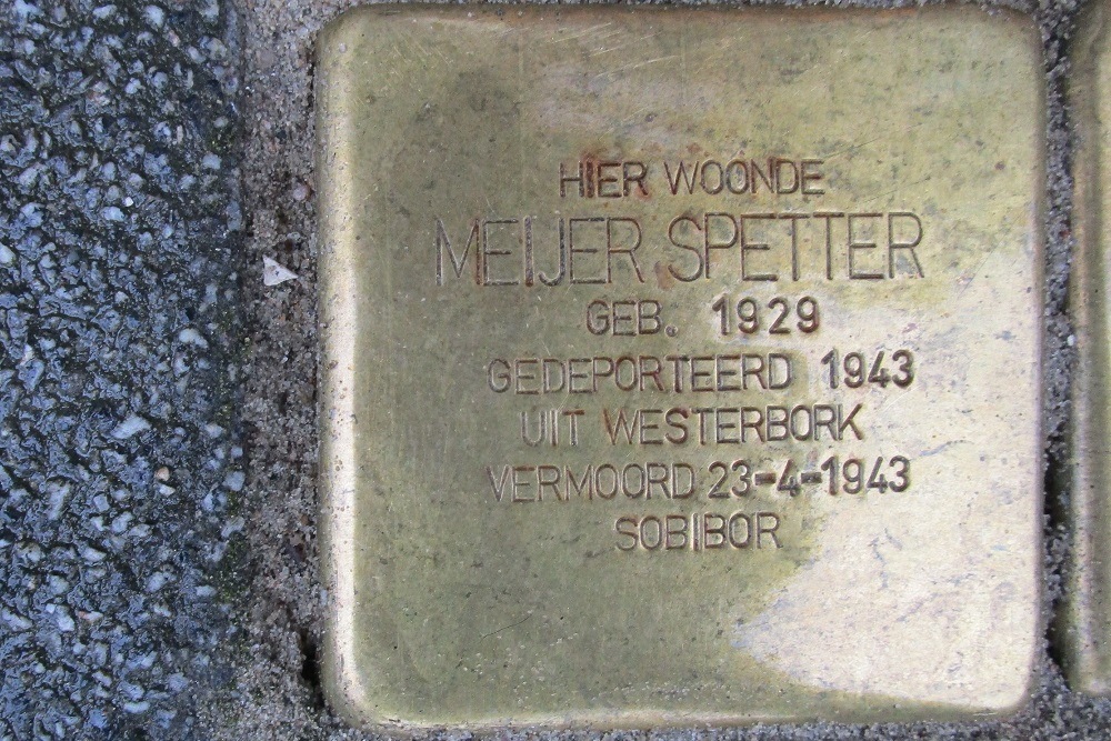 Stolpersteine Bergselaan 176 #3