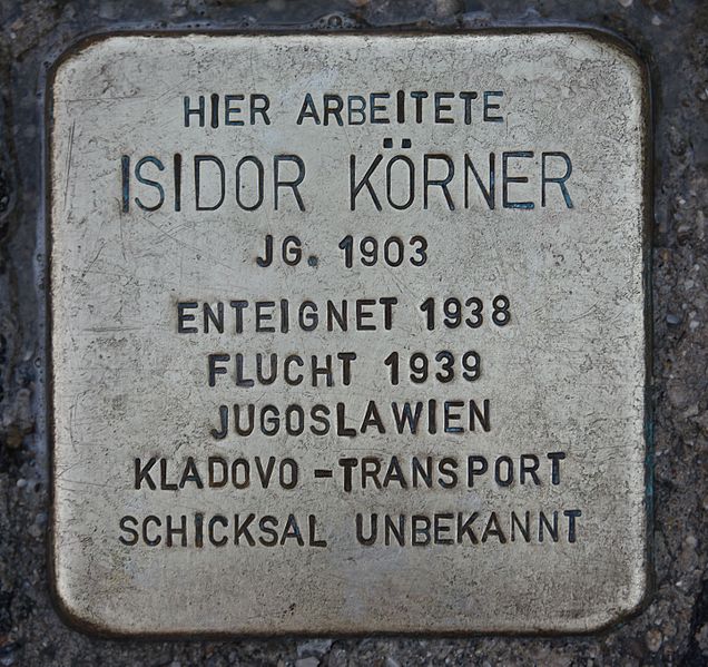 Stolperstein Grazbachgasse 41 #1