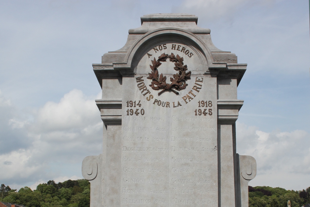 Oorlogsmonument Begraafplaats Wavre #3