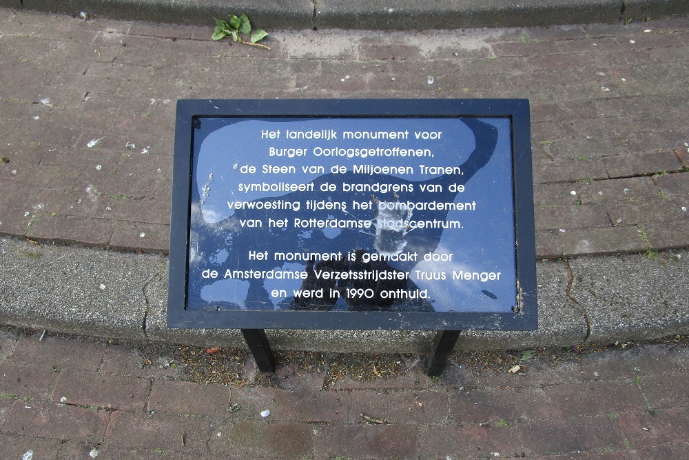 Monument Burgerslachtoffers Rotterdam #4